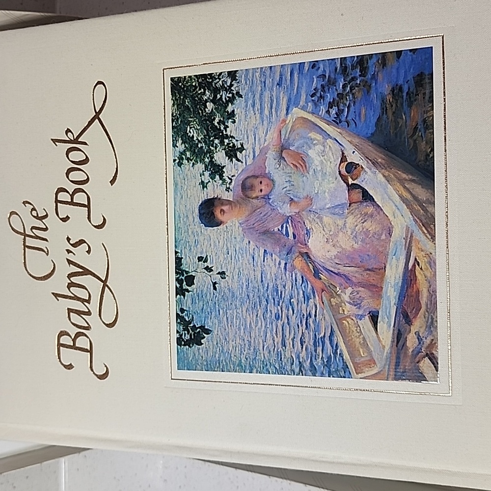 Vintage Hallmark Hard Cover Baby's Book New In The Original Box